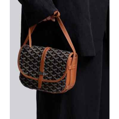 고** 고급 벨베데르백 PM 블랙탄