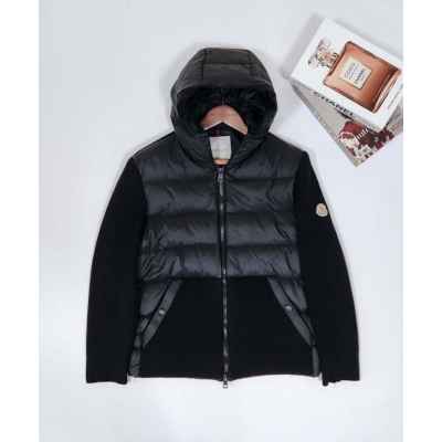 울니트 와플믹스 다운 자켓