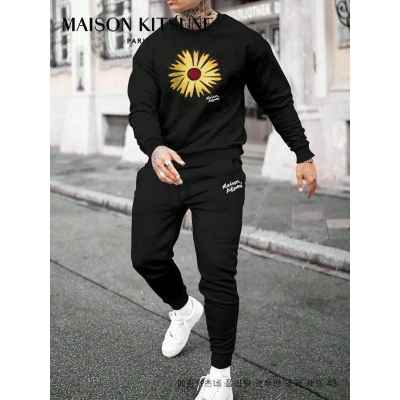 메* 키츠네 플라워 맨투맨 조거 기모세트 43