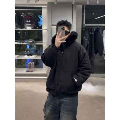 발**** 26 스키웨어 밍크퍼 후드 자켓  수입