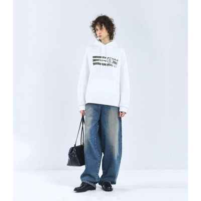 메* 마르지엘라 빈티지 페인팅 후드티