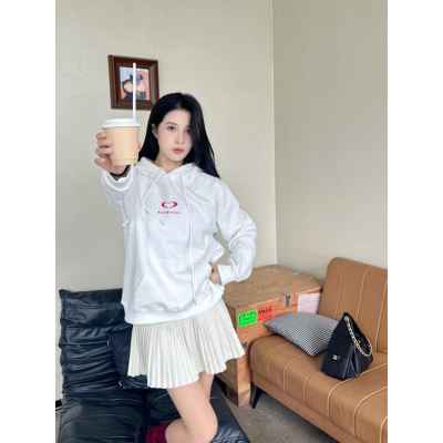 발**** 앞뒤 레드 하트로고 후드티