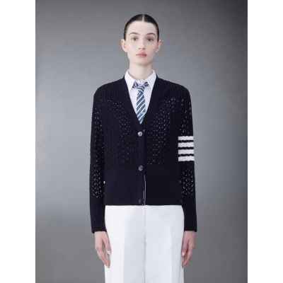 톰* 4빠 완장 포인텔 브이넥 울가디건수입고퀄(여성)