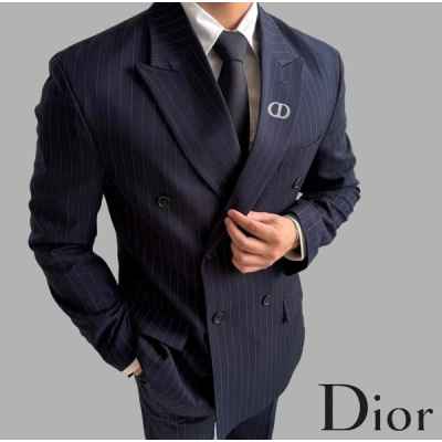 디* 타모 스트라이프 투버튼 수트 셋