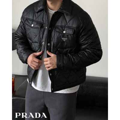 프** 퀄팅 트러커 패딩