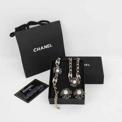 샤* 목걸이 팔찌 주얼리 3종 세트 C001
