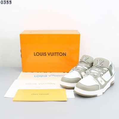 루* LV 트레이너 스니커즈 (그레이)