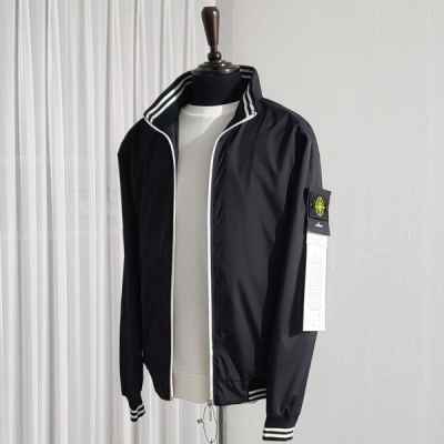 스* 로고패치 라인 자켓