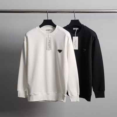 프** 로고와펜 코튼 맨투맨