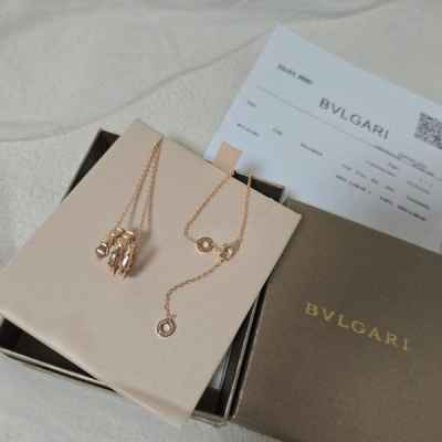 불** 세르펜티 바이퍼 네크리스 목걸이 (로즈골드)