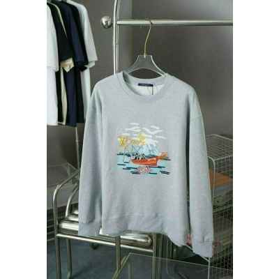 루* 피싱보트자수 맨투맨