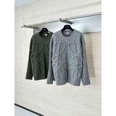 로** 애너그램 케이블 니트