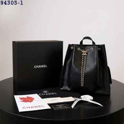 샤* 25 캐비어 백팩 (라지)