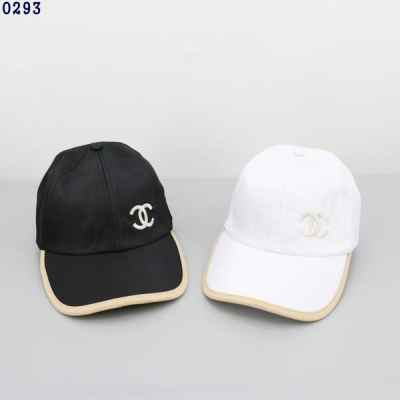 샤* 옆 자수 로고 볼캡 모자