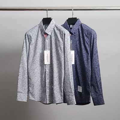 톰* 히든삼선 크랙 셔츠