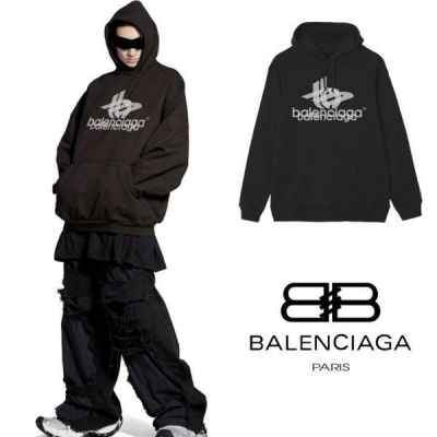 발**** 오버랩로고 후드티