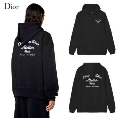 디* 아뜰리에 로고 후드티