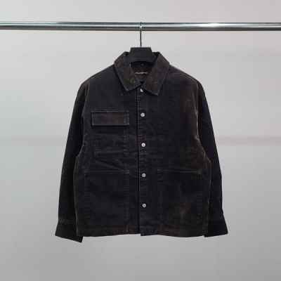 발**** 로고자수 빈티지 데님 자켓