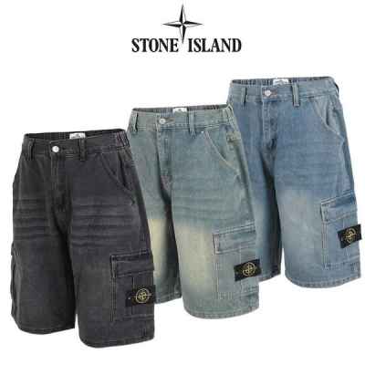 스* 6부 뒷밴딩 카고 버뮤다 팬츠