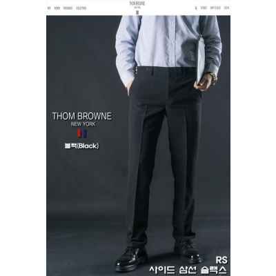 톰* 사이드 삼선 슬랙스