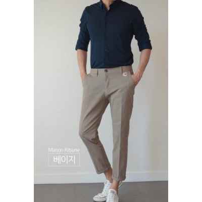 메* 마르지엘라 면스판 치노팬츠