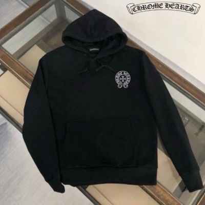 크* 로고 십자가 후드티