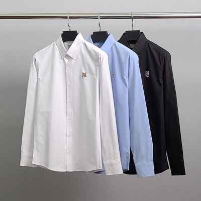 메* 키츠네 폭스헤드 옥스포드 셔츠