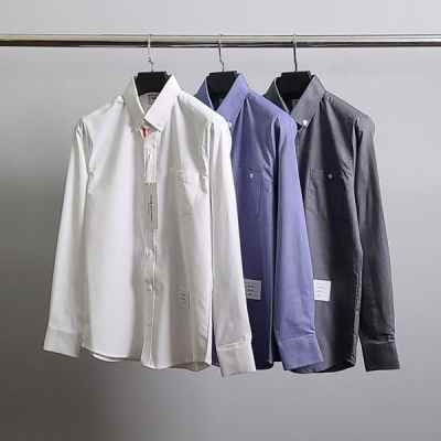 톰* 클래식 히든삼선 옥스포드 셔츠