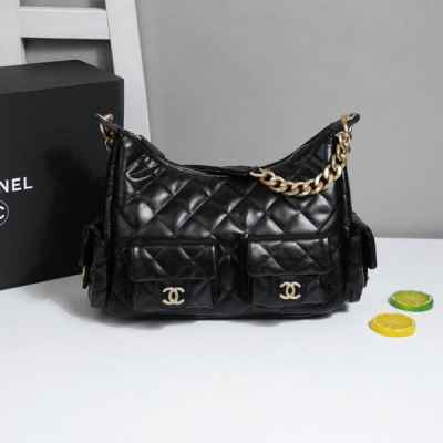 샤* 25c 크루즈 호보백 블랙