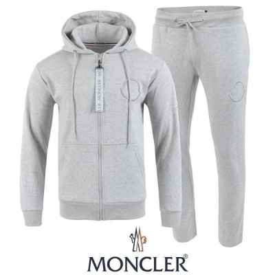 자수 로고 후드집업 셋업