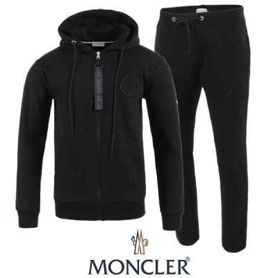 자수 로고 후드집업 셋업