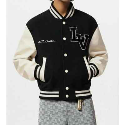 루* 바시티 레더 블루종