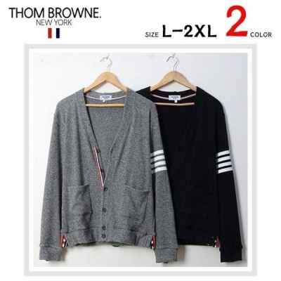 톰* 사선 완장 니트 가디건