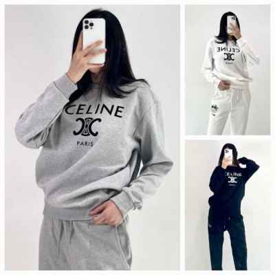 셀** 빅로고 베이직 맨투맨