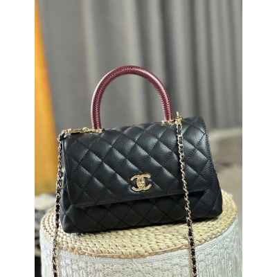 샤* 스몰 코코핸들 플랩백