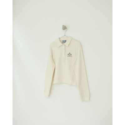 프** 엠브로이드 폴로 롱슬리브  수입