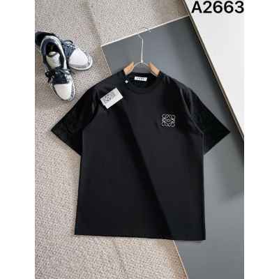 로** 팔애너그램 자수로고 티셔츠