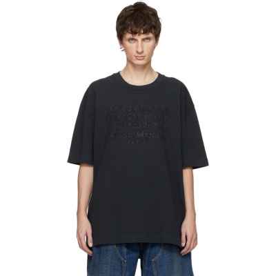 메* 마르지엘라 넘버 자수로고 티셔츠