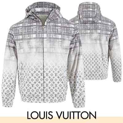 루* 투톤 그라데이션 원드 자켓