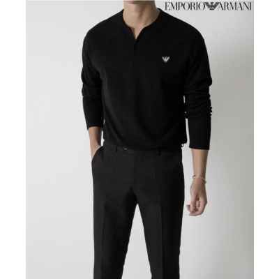 알** 조르지오 댄디 트임 긴팔 티