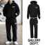 갤** 댑 심플 로고 프린팅 집업 오버핏 셋업