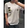 메* 마르지엘라 라벨 패치 티셔츠