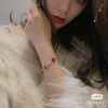 반*** 앤 아펠 빈티지 알함브라 브레이슬릿 - 5 모티브 커넬리언