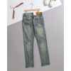 브*** 쿠치넬리 수입 헤리티지 레더 패치 워싱 데님 팬츠