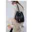 로* 피아나 수입프리미엄급 Extra Drawstring backpack L27 Calfskin Black