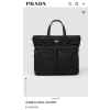 프** 리나일론 및 사피아노 가죽 토트백