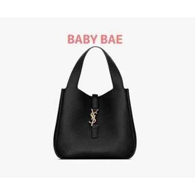 생** Le5a7 Bea 베이비 레더 탑 핸들 백