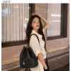 로* 피아나 수입프리미엄급 Extra Drawstring backpack L27 Calfskin Black