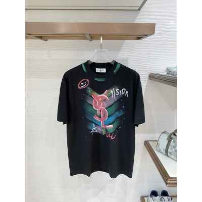 생** 그래피티 아트웍 ysl 티셔츠