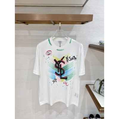 생** 그래피티 아트웍 ysl 티셔츠